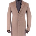 BROWN WOOL OVERCOAT