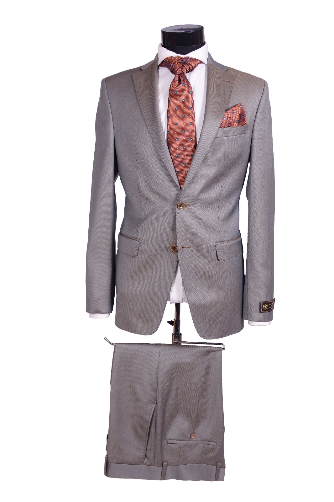 BEIGE SINGLE BREASTED CLASSIC SUIT