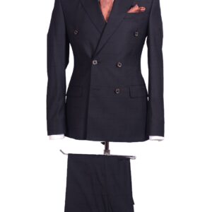 BLACK DOUBLE BREASTED CLASSIC SUIT