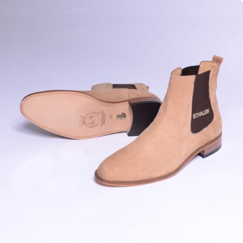 BROWN STANLION CHELSEA BOOTS
