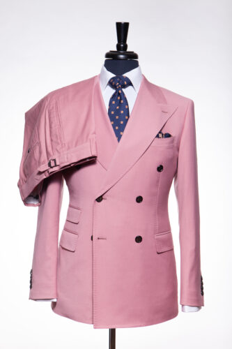 STANLION MAUVE DOUBLE BREASTED SUIT