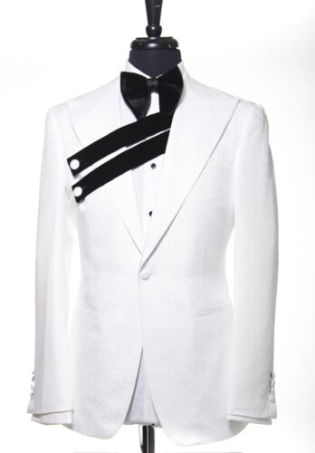IVORY COMMANDO DOUBLE STRAP TUXEDO