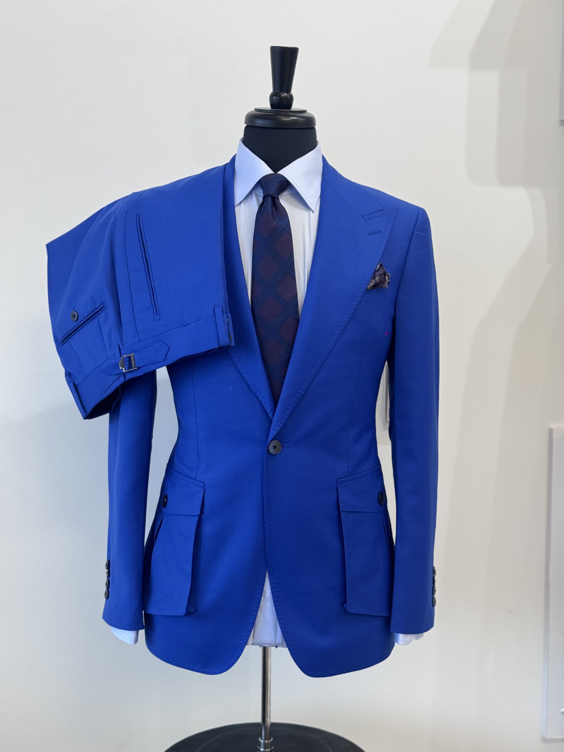STANLION ROYAL BLUE SINGLE BREASTED SUIT