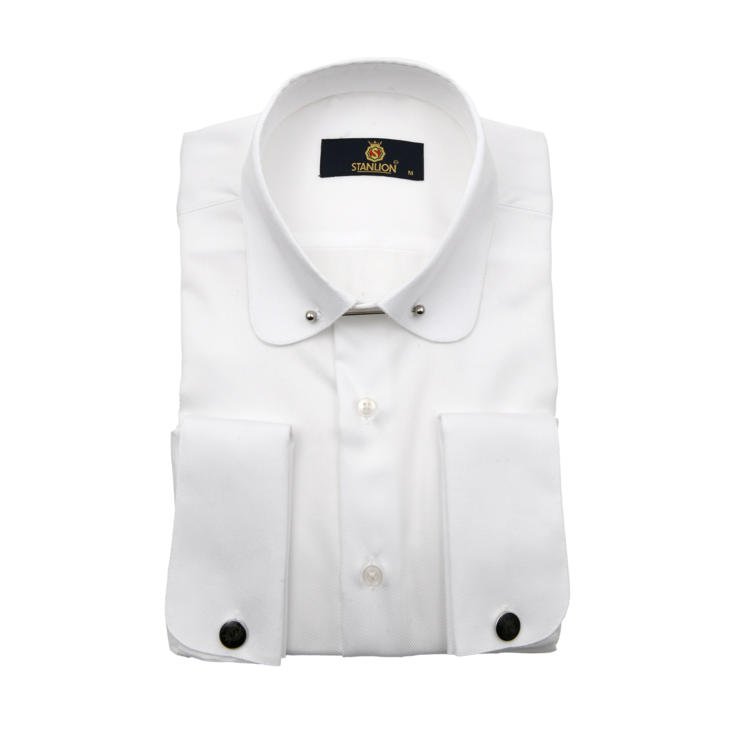 STANLION PINNED COLLAR SHIRT