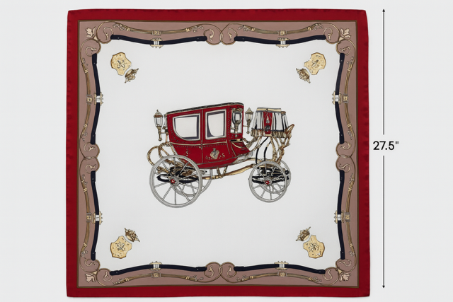 Regal Carriage Silk Scarf