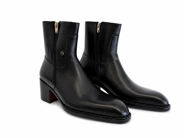 STANLION DELUXE BLACK BOX CALF BOOTS - Image 7