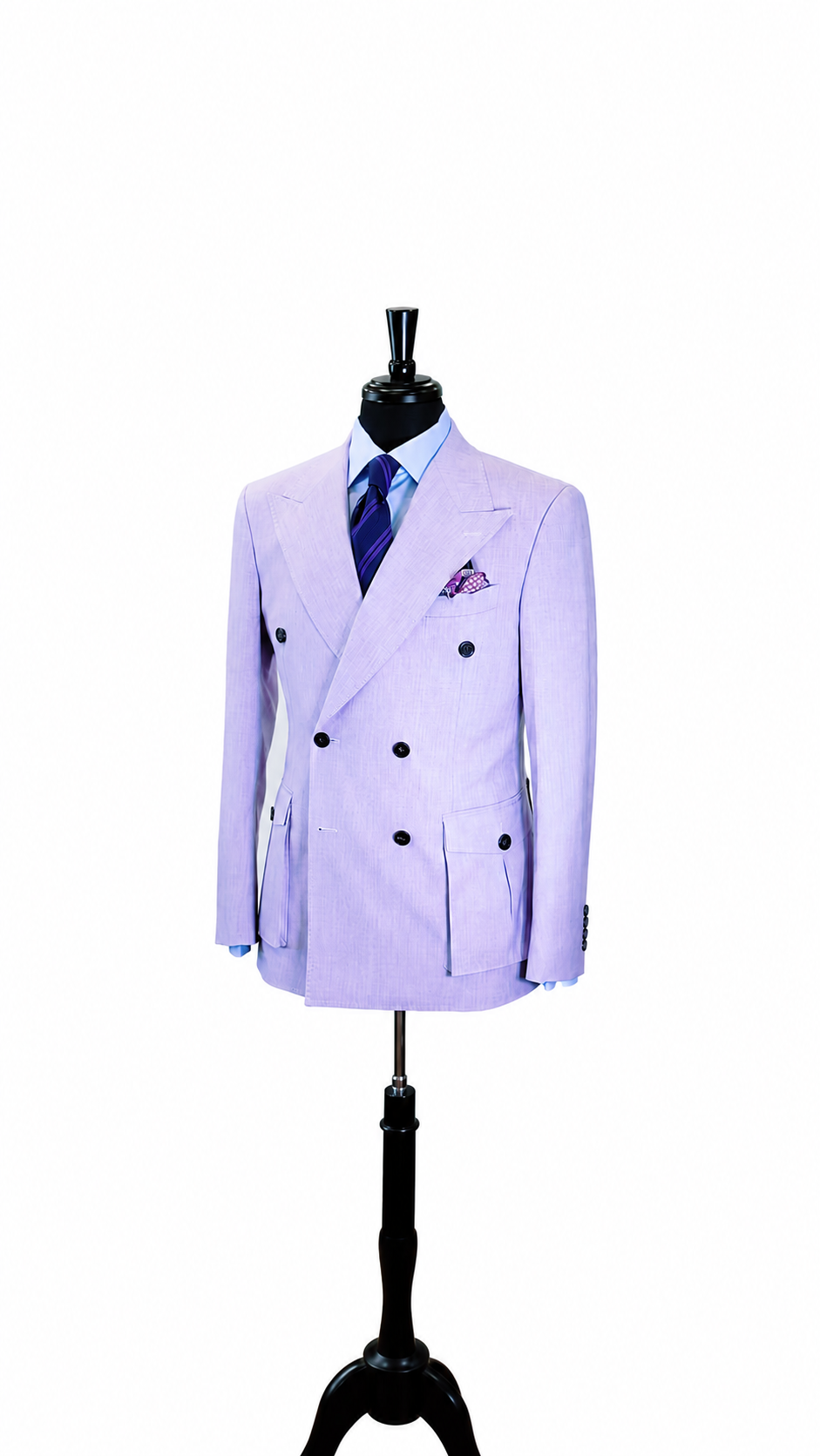 STANLION LILAC DOUBLE-BREASTED SUIT - Image 2